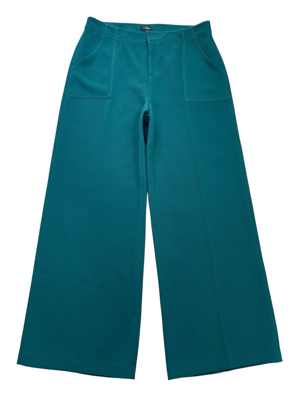 NWT Aqua Women's Forest Green Wide Leg Trouser Pants Plus Size XXL